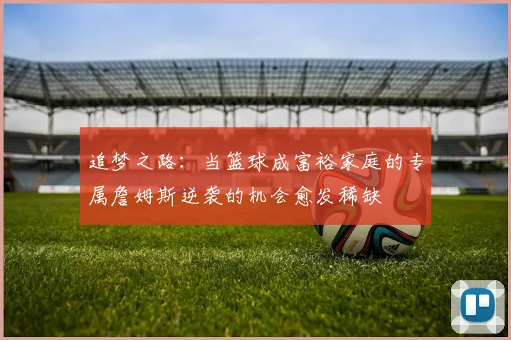 追梦之路：当篮球成富裕家庭的专属詹姆斯逆袭的机会愈发稀缺